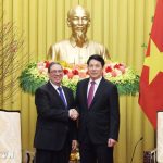 In full tension with the US, Bruno Rodríguez meets with the highest authorities of Vietnam