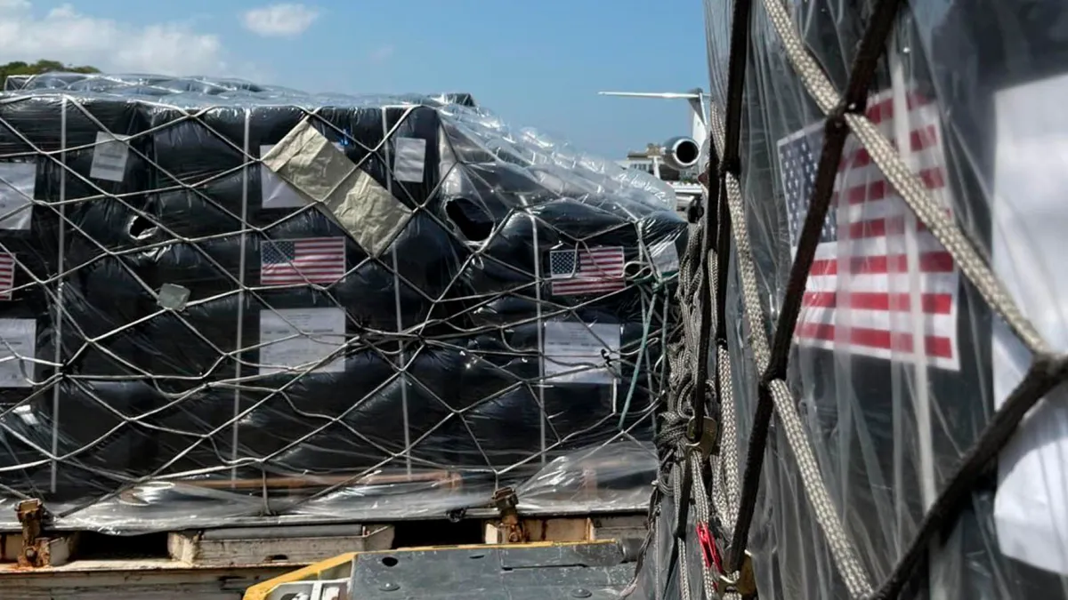 Infante denounces that they are trying to manipulate donation of medicines by the US to Venezuela