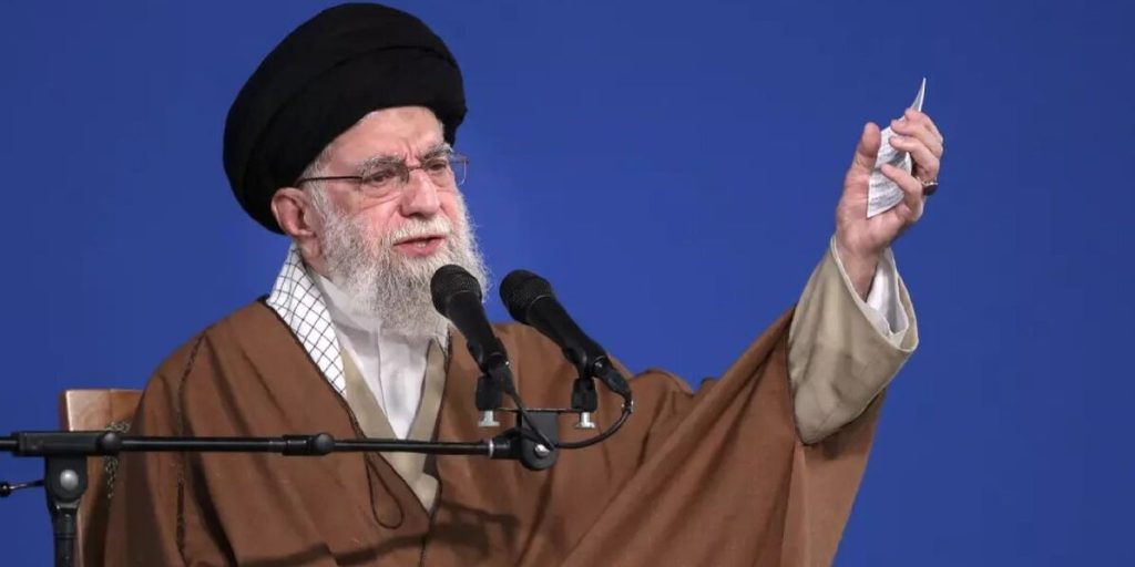 El ayatolá Alí Jamenei, líder supremo de Irán