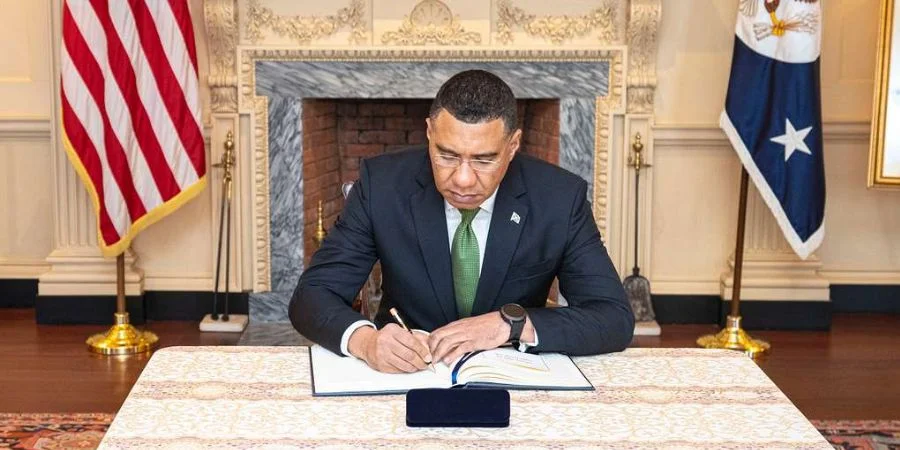 Andrew Holness, primer ministro de Jamaica