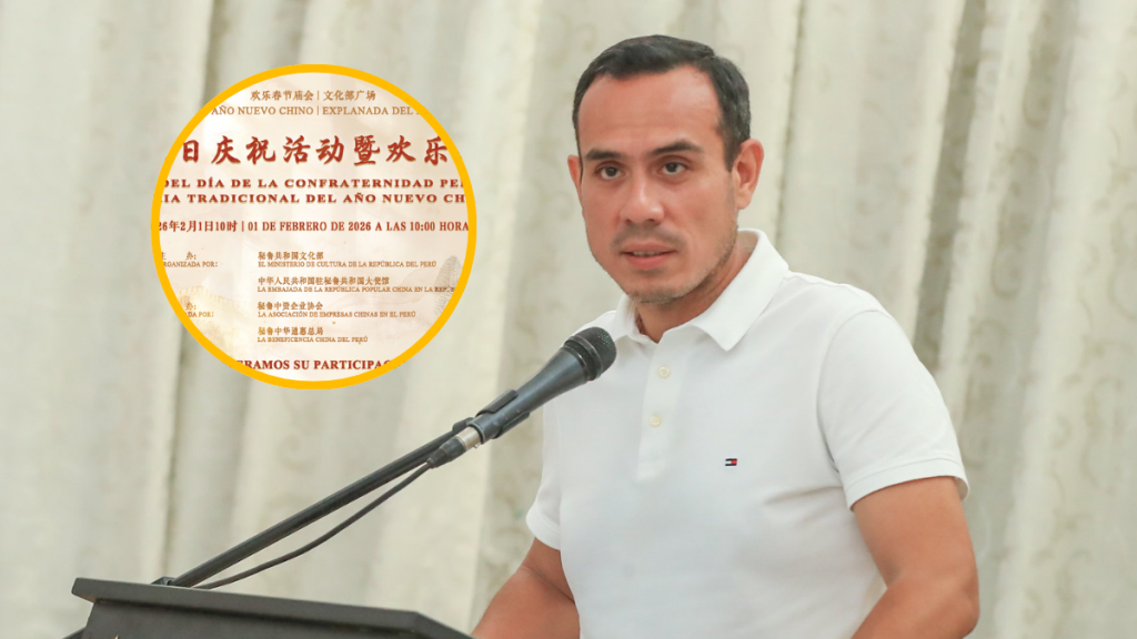 José Jerí missed the Peruvian-Chinese Brotherhood Day despite not having official activities today