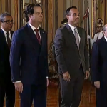 José Jerí received credentials from the new US ambassador, Bernie Navarro