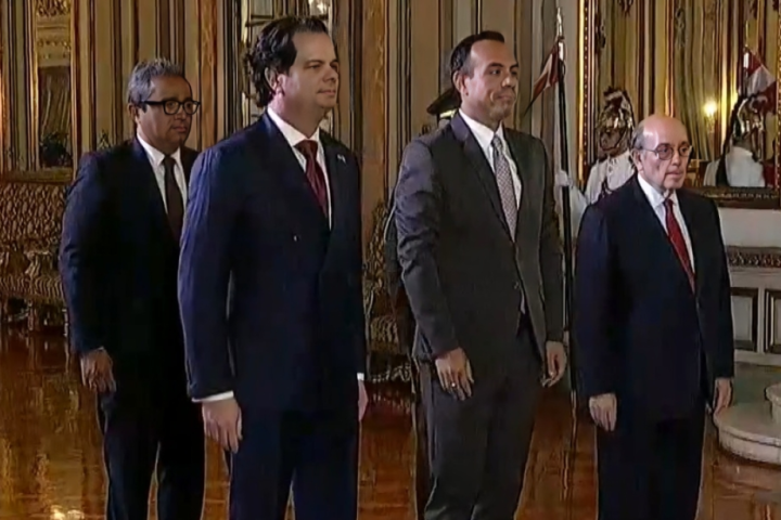 José Jerí received credentials from the new US ambassador, Bernie Navarro