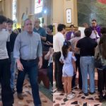Juan Pablo Guanipa was received with applause in a church in Maracaibo