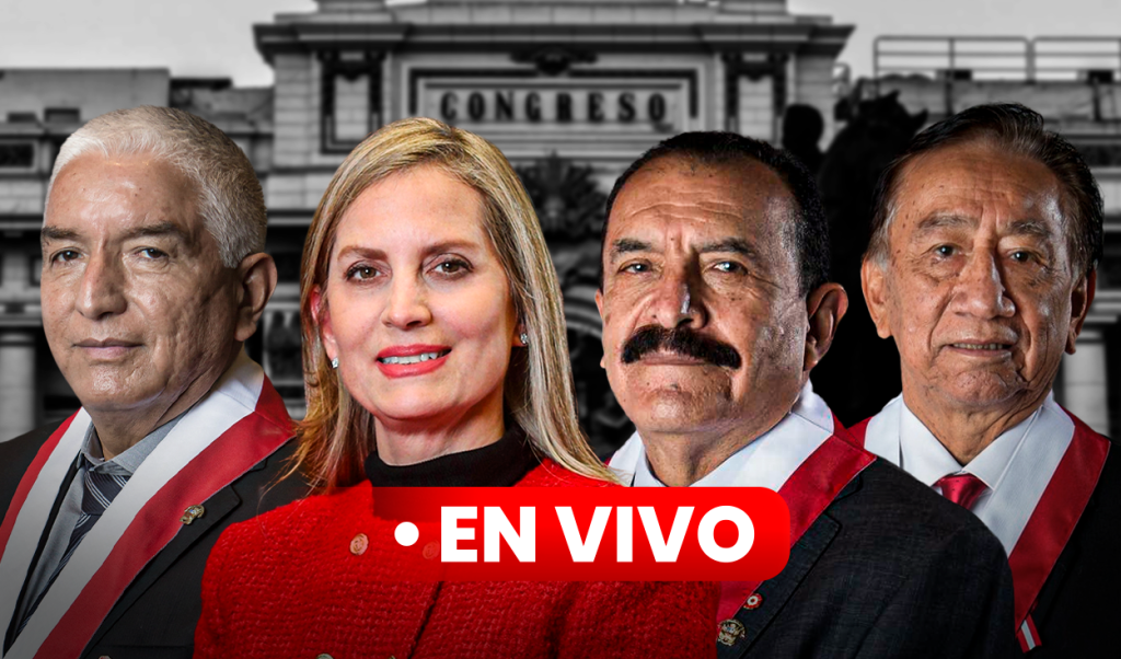 LIVE: Congress elects the new president TODAY to replace José Jerí
