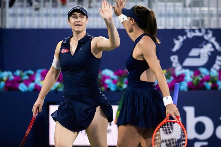 Luisa Stefani and Gabriela Dabrowski advance to the WTA Dubai semis
