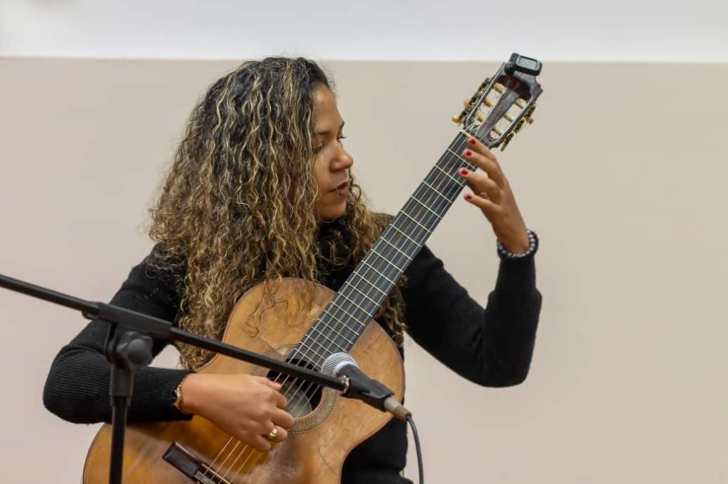 Mabel González Torres at the Vitier García-Marruz House