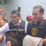 Martín Vizcarra returns to the Barbadillo prison after receiving a medical discharge for kidney surgery