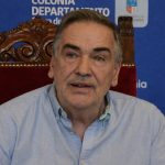 Mayor Guillermo Rodríguez in Nueva Palmira