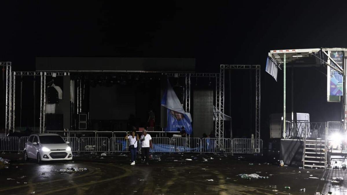 Metro Fest party in Los Alcarrizos suspended due to rain