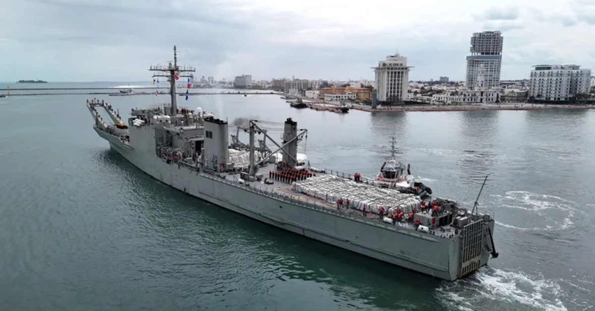 Mexico sends a second humanitarian aid package to Cuba with food