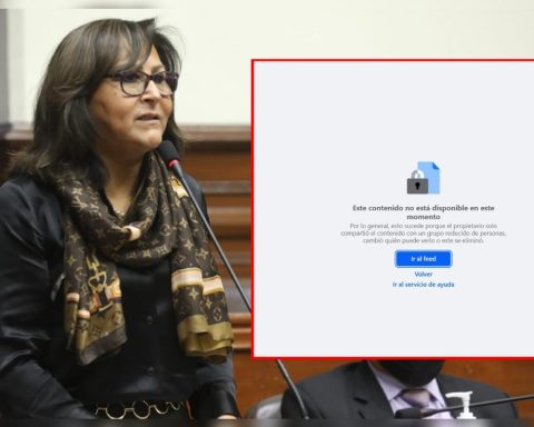Milagros Aguayo: Facebook page "hostel" for girls of the congresswoman has been deleted