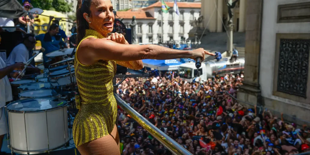 More than 500 thousand revelers attend Ivete Sangalo's megablock