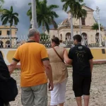 Turistas en Trinidad, Cuba