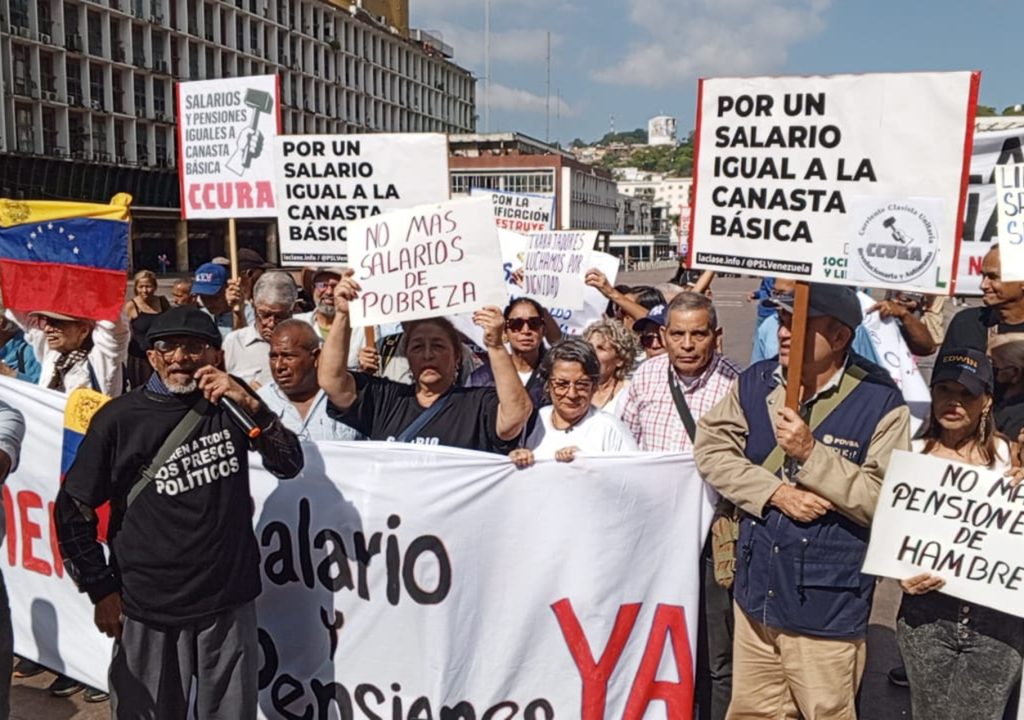 OVCS registers more than 20 protests in Venezuela: release of political prisoners and salary adjustment are the main demands