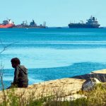 Oil tanker with cargo docks in Matanzas in the midst of the US energy blockade of Cuba