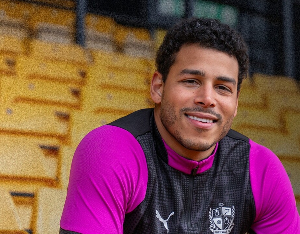 Onel Hernández debuted with Port Vale FC in the third level of England