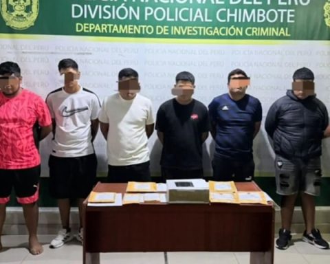 PNP intervenes in alleged gangs dedicated to extortion in the province of Santa