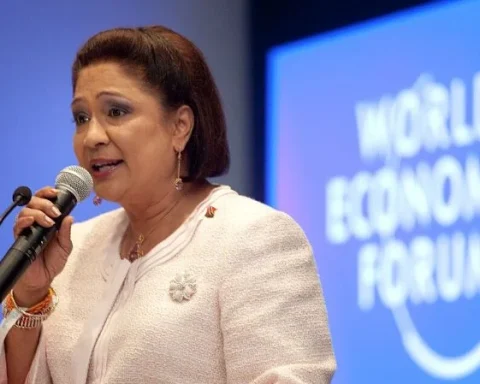 Kamla Persad-Bissessar, primera ministra de Trinidad y Tobago
