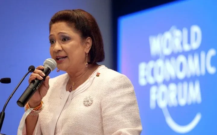 Kamla Persad-Bissessar, primera ministra de Trinidad y Tobago
