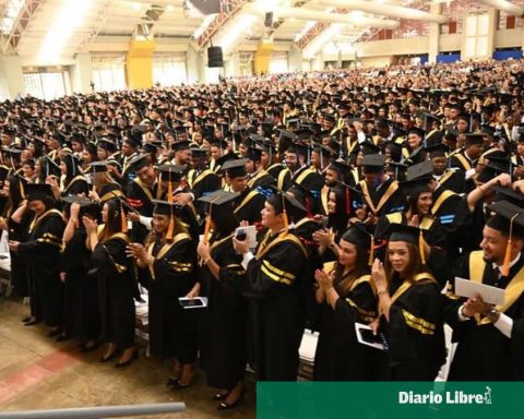 Pucmm presents 1,273 new professionals in Santiago