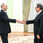 Valdímir Putin y Bruno Rodríguez Parrilla en Moscú