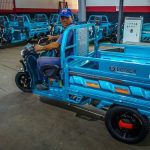 Triciclo modelo C-400 de la empresa VEDCA