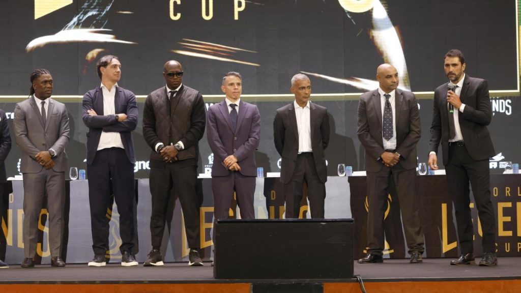 Romário, Puyol, 'Kun' Agüero, Henry... This will be the first World Legends Cup
