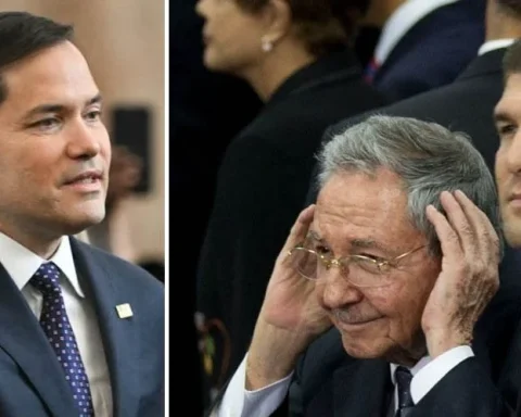 Marco Rubio / Raúl Castro y su nieto Raúl Guillermo Rodríguez Castro