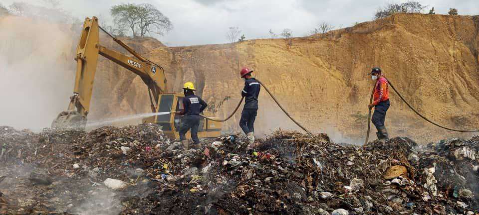 Septuagenarian arrested for causing fire in Guanare landfill