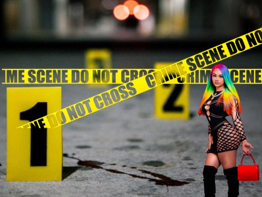 Shooting leaves a young woman dead when she was traveling with the urban artist "Masha"