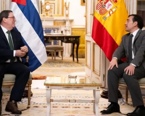 Bruno Rodríguez Parrilla y José Manuel Albares