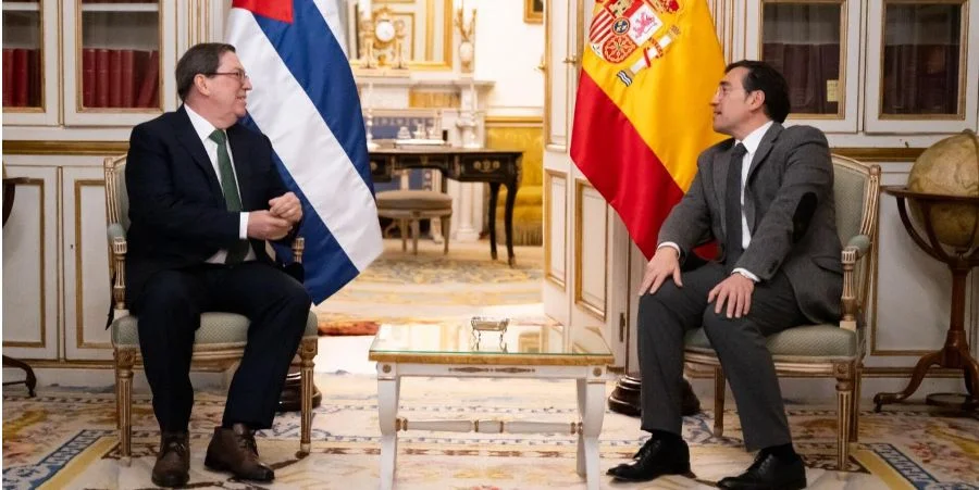 Bruno Rodríguez Parrilla y José Manuel Albares