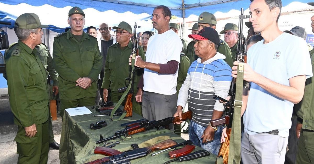 The Cuban regime carries out military exercises for the fourth consecutive Saturday