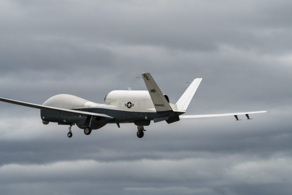 The US carries out the fifth operation of the MQ-4C Triton drone near Venezuela after the fall of Maduro