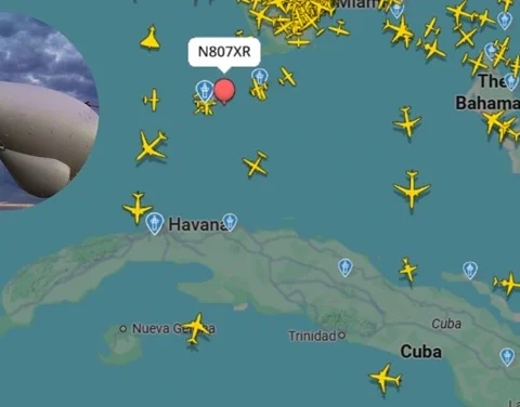 globo aerostático, Cuba, Estados Unidos