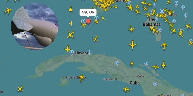 globo aerostático, Cuba, Estados Unidos