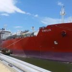 The tanker 'Emilia' returned empty to Cuba due to Jamaica's refusal to sell it gas