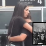 Gineth Rincón con su hijo.