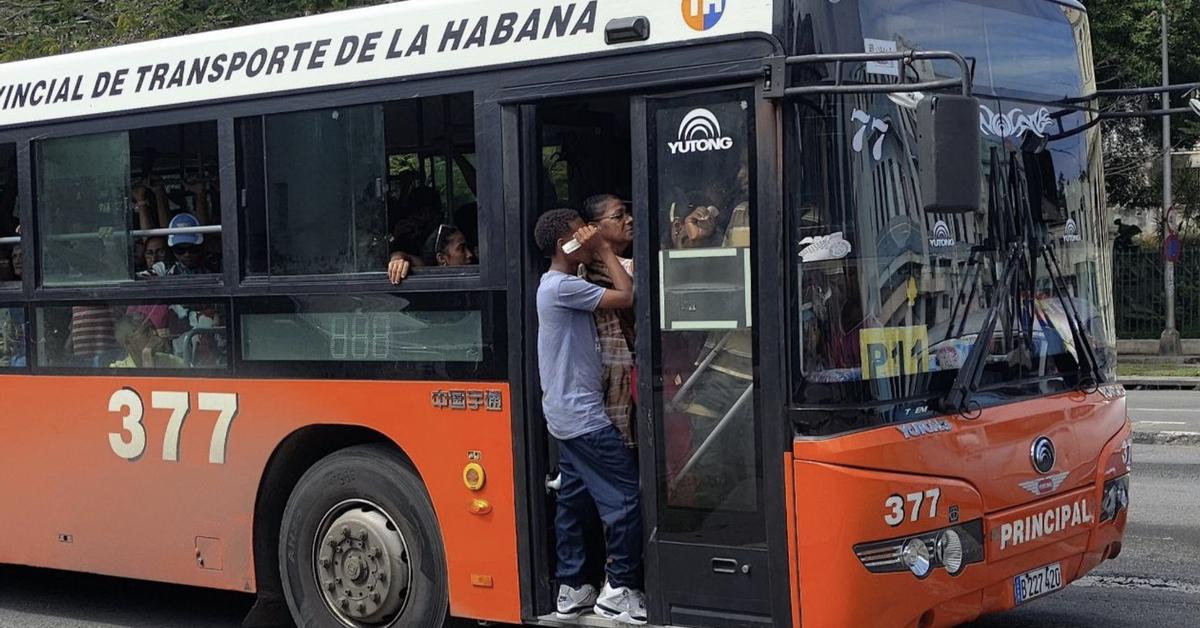 There is no fuel, but there are plenty of buses that need repairs