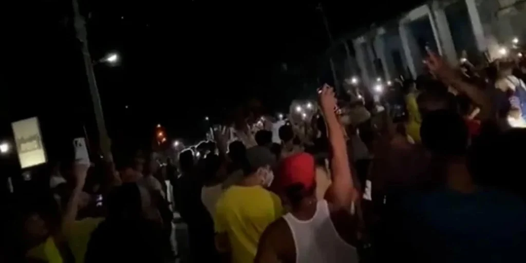 Ediolvis Marín Mora participó en las manifestaciones ocurridas los días 18 y 19 de agosto de 2022 en Nuevitas