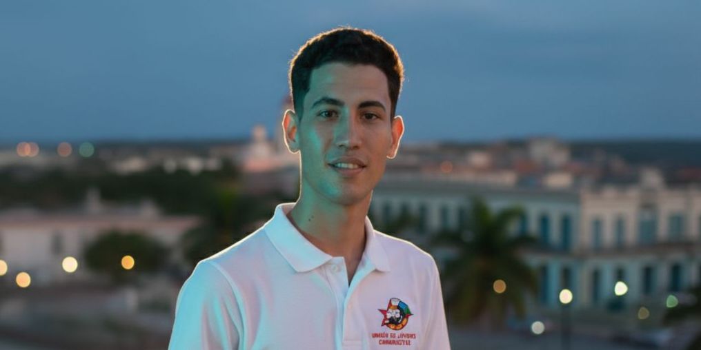 Yoel Santiesteban, dirigente de la UJC