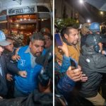 They reject Rafael López Aliaga in Arequipa: the population shouts at him "corrupt porky"
