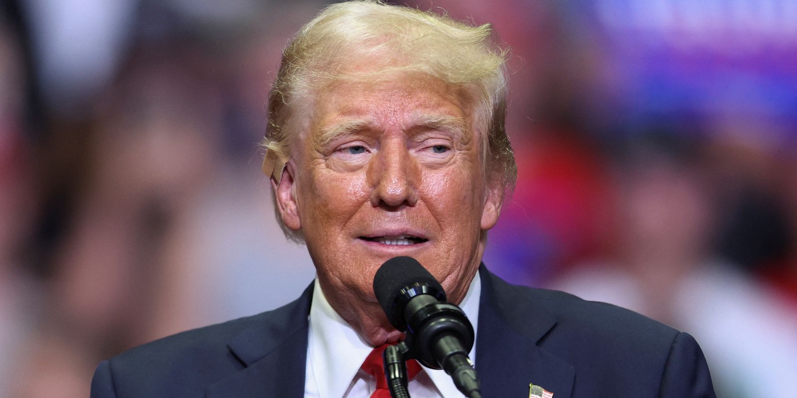 Trump says he did not see the racist part of the video and will not apologize