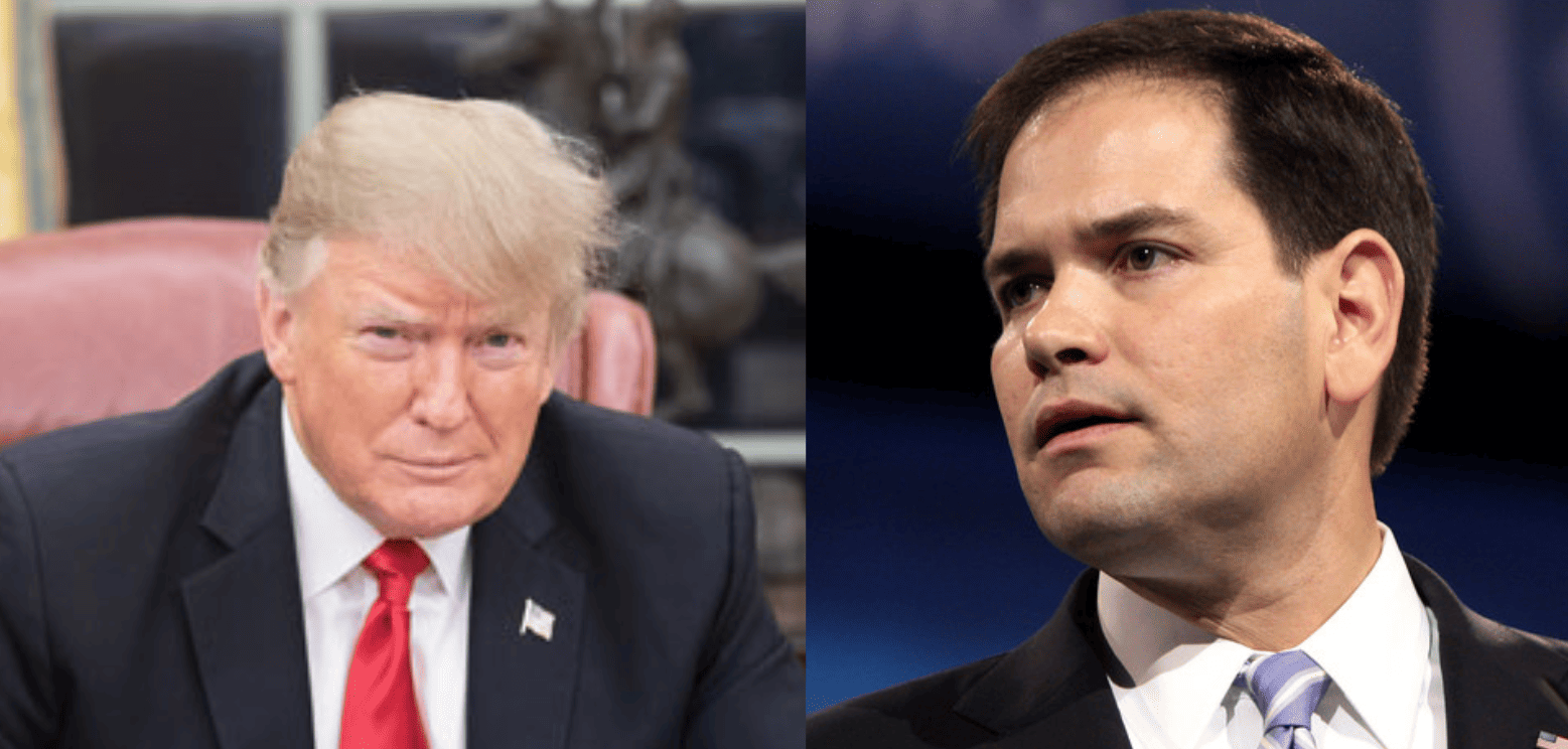 Donald Trump y Marco Rubio