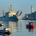 Two Mexican ships arrive in Havana with a second shipment of humanitarian aid