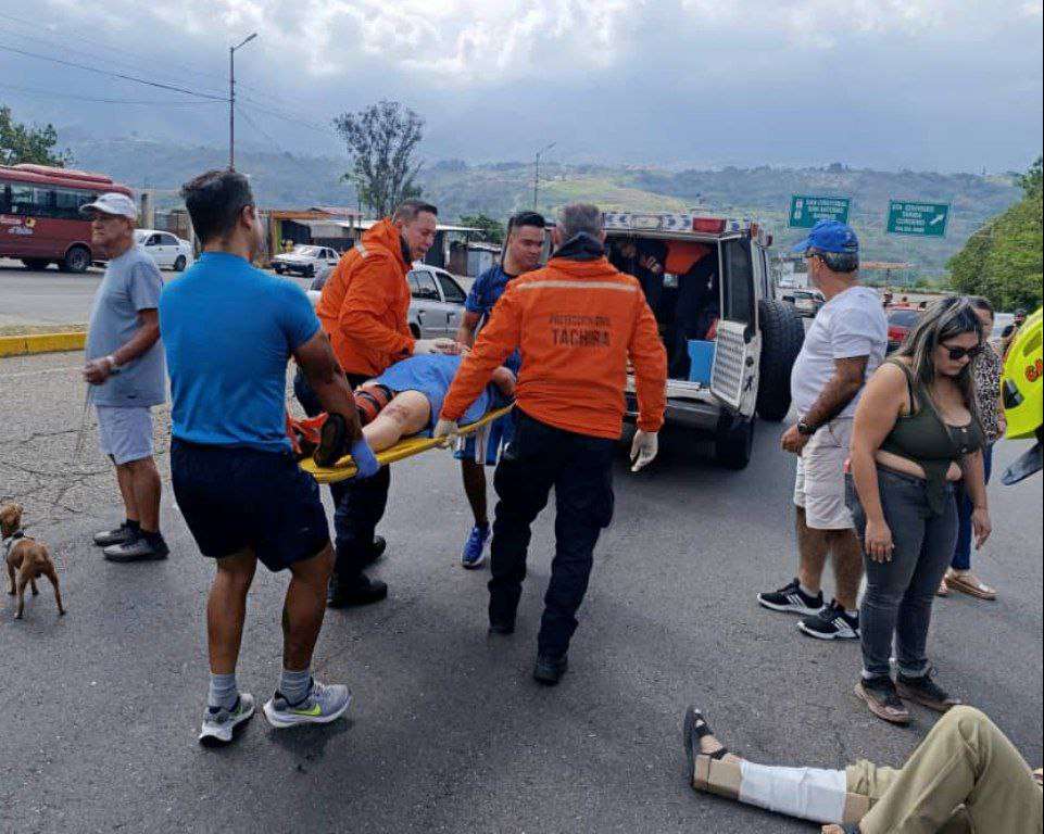 Two dead and 53 injured over the weekend due to accidents in Táchira