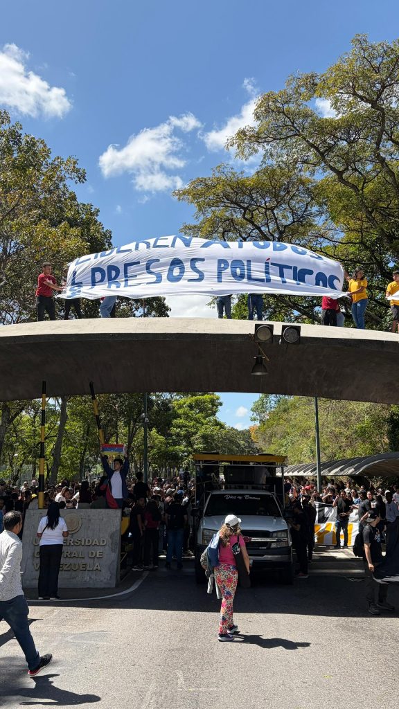 UCV raises its voice: what students demand about the amnesty law