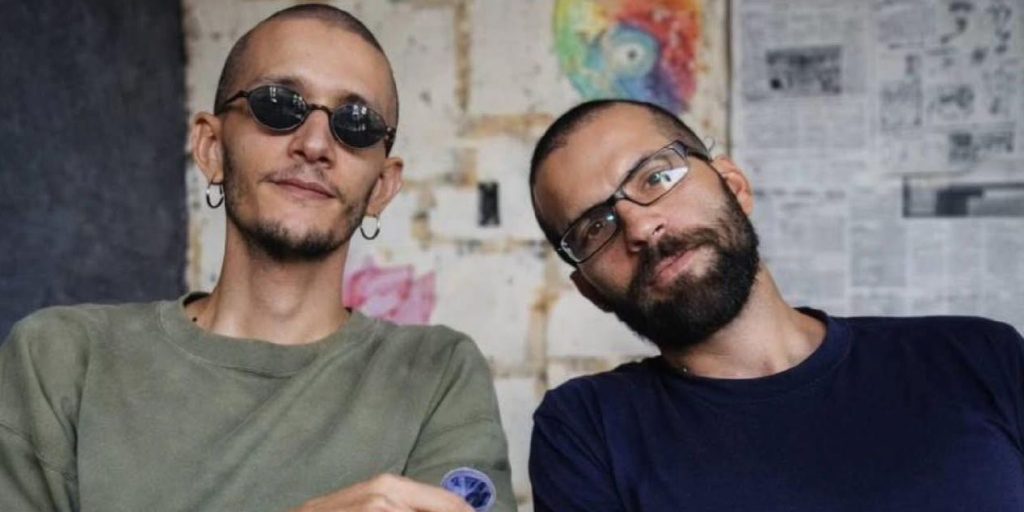 Ernesto Ricardo Medina (a la derecha) y Kamil Zayas Pérez