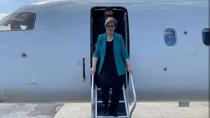 Venezuela receives US diplomat Laura Dogu